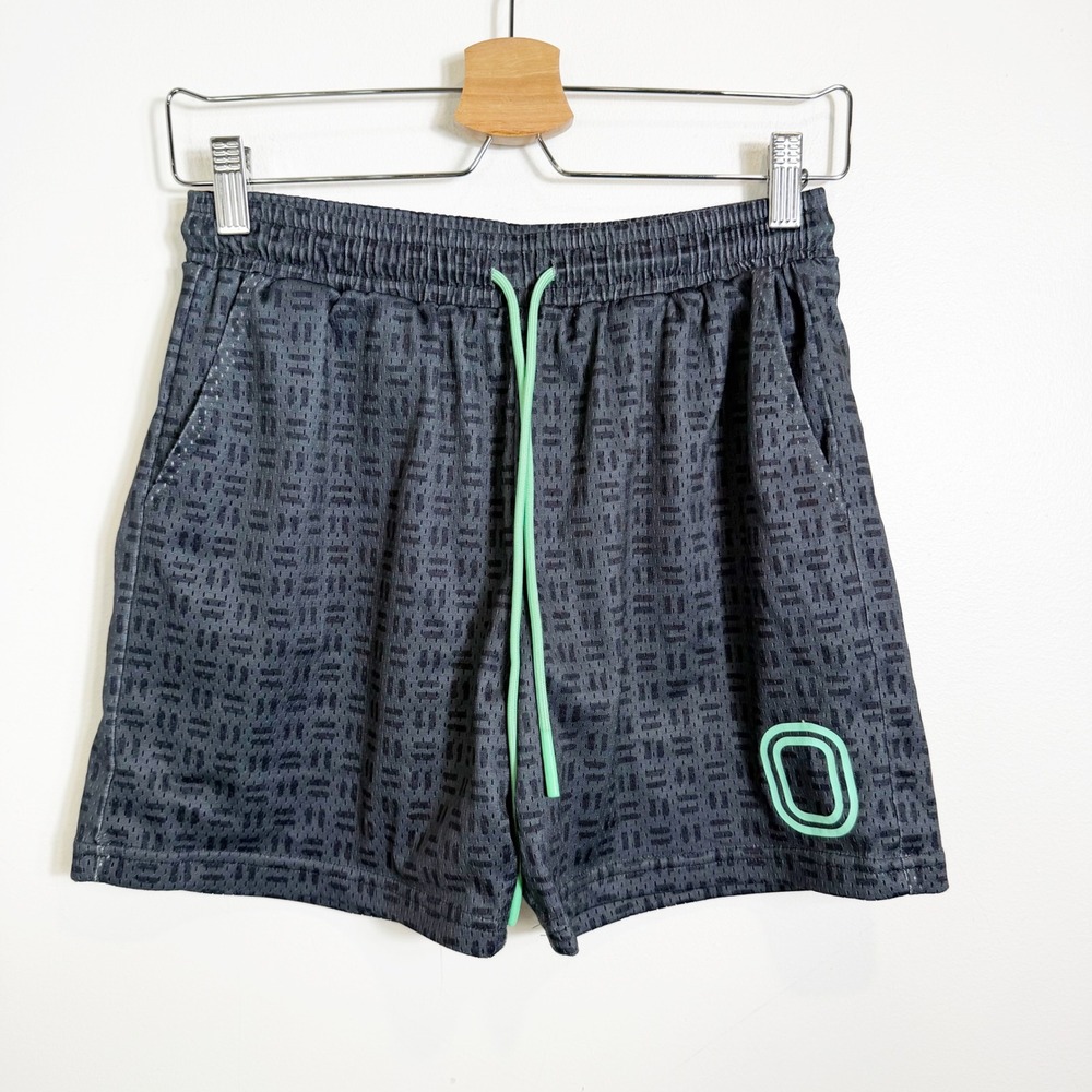 Overtime Basketball Shorts Boy XL Grey Never Change A Winning Team Mesh Athletic